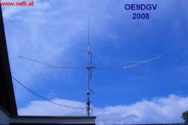OE9DGV - Antennen 2008